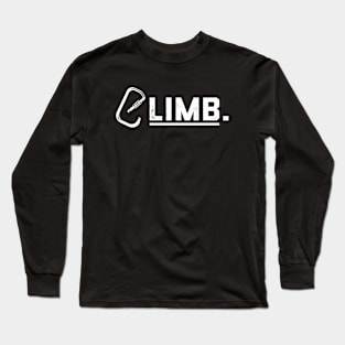 Cool distressed climbing Long Sleeve T-Shirt